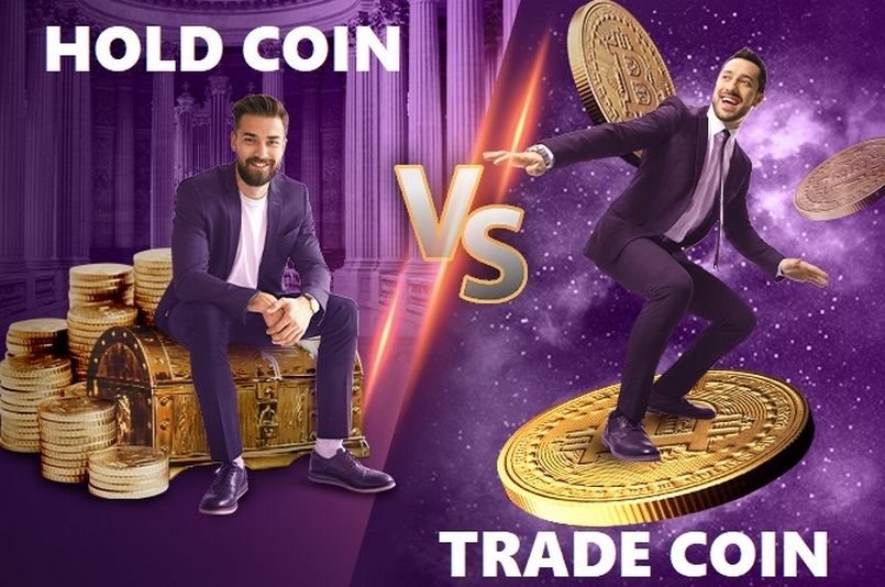 Sự khác biệt giữa Hold coin và Trade coin