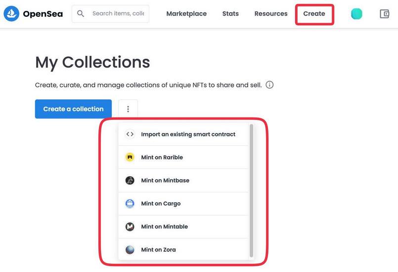 Cách tạo Collections trên OpenSea